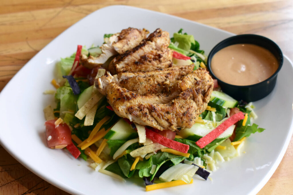 Chipotle Chicken Salad at Christos